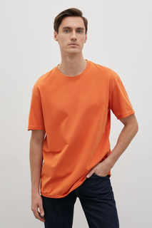 Футболка мужская Finn Flare FSD21049 оранжевая XL