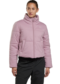 Куртка женская Reebok S Puffer Jacket фиолетовая XL