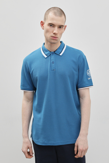 Футболка мужская Finn Flare FBD210127 синяя M