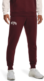 Спортивные брюки мужские Under Armour Ua Rival Flc Wm Jogger красные MD