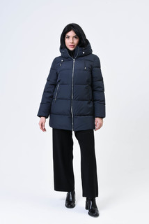 Пальто женское Maritta 26-3026-10 синее 46 EU