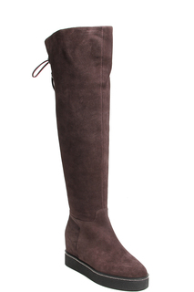 Ботфорты женские Milana 182249-1 фиолетовые 35 RU