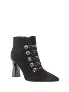 Ботильоны женские Milana 2120541 черные 38 RU