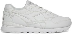 Кроссовки унисекс Diadora N.92 L белые 8.5 UK