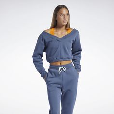 Толстовка Reebok для женщин, FU2453, Smoind, размер S