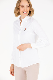 Рубашка женская U.S. POLO Assn. G082SZ004-000-1570132-CRISCOLOR023Y белая 38
