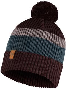 Шапка бини унисекс Buff Knitted Hat Elon коричневый , One Size