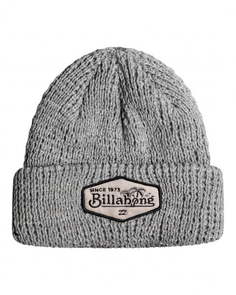 Шапка мужская Billabong Walled серый, one size