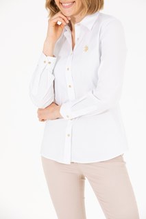 Рубашка женская U.S. POLO Assn. G082SZ004-000-1570603-CRISY023Y белая 40
