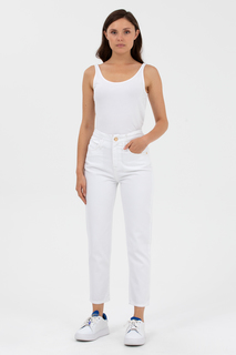Джинсы женские U.S. POLO Assn. G082SZ080-000-1603787-SOLY-BEYAZ_DN0015 белые 42