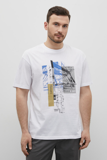 Футболка мужская Finn Flare FBC21028-1P белая M