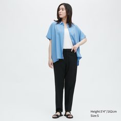 Брюки женские UNIQLO 458504COL09 черные XS (доставка из-за рубежа)