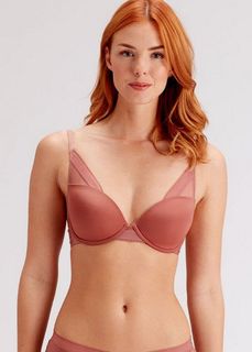 Бюстгальтер на косточках Naturals 34B грязно-розовый Pretty Polly