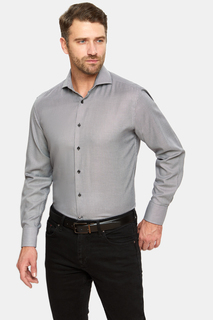 Рубашка мужская Kanzler 2A-401RL-1197-07 черная 45