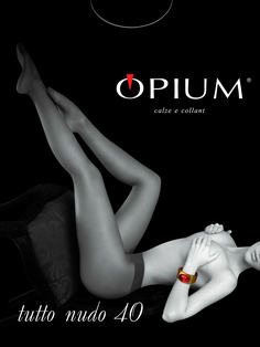 Колготки женские Opium черные 5