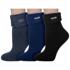 Комплект носков женских Hobby Line 3-018-2 разноцветных 36-40