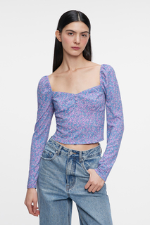Блуза женская Befree 2321403417 фиолетовая XL