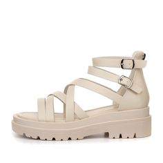 Сандалии женские INSTREET 77-21WA-04 бежевые 36 RU