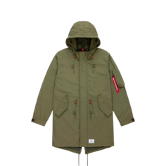 Куртка мужская Alpha Industries M-59 Fishtail Mod Parka зеленая XL