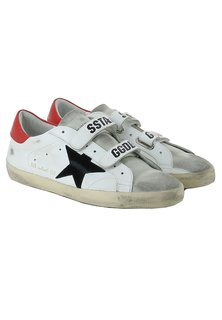 Кеды мужские Golden Goose 121592-121599 белые 41 EU