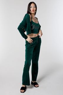 Брюки женские Juicy Couture JCAPW045/257 зеленые 46 RU
