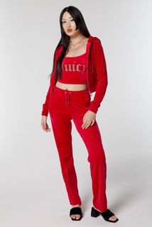 Брюки женские Juicy Couture JCAPW045/124 красные 44 RU