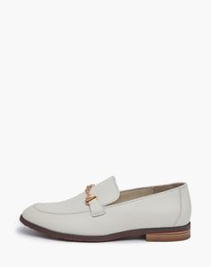 Лоферы женские Mascotte 58-3180312 белые 40 RU