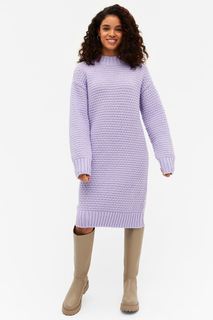 Платье женское Monki 1086671002 фиолетовое L (доставка из-за рубежа)