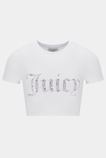 Топ женский Juicy Couture JCWSC222056/117 белый 46 RU