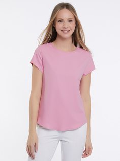 Блуза женская oodji 11411138-4B розовая 40 EU