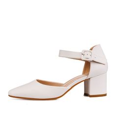 Туфли женские INSTREET 91-31WB-810SS белые 40 RU