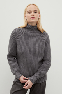 Свитер женский Finn Flare FWC11106 серый L