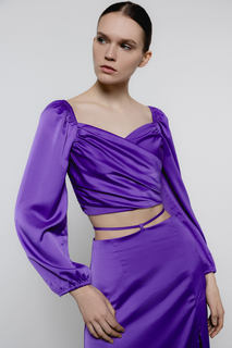 Блуза женская Incity 1.1.1.23.01.04.02400 фиолетовая M
