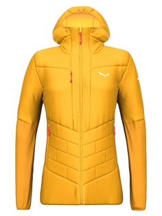 Спортивная куртка женская Salewa Ortles Hybrid Twr W Jkt желтая 38