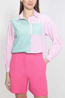 Рубашка женская Naf Naf XENC56 разноцветная 34