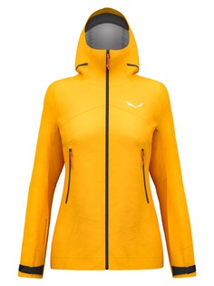 Спортивная куртка женская Salewa Ortles Gtx 3L W Jacket желтая 42