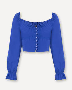 Блуза женская Incity 1.1.1.23.01.04.02355 синяя S