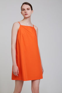 Платье женское Incity 1.1.1.22.01.44.06481 оранжевое XS