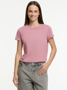 Футболка женская oodji 14701080 розовая XS