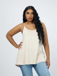 Топ женский MAT fashion Plus size_1070 бежевый M