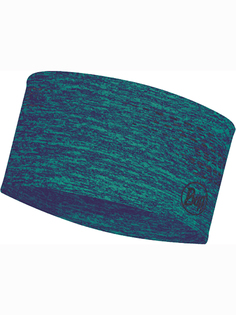 Повязка унисекс Buff Dryflx Headband, зеленый / синий