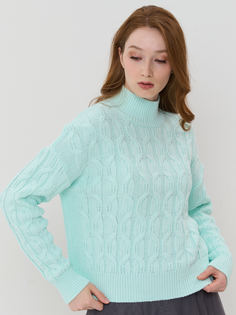 Свитер женский VAY 5232-41317 бирюзовый 46-48 RU