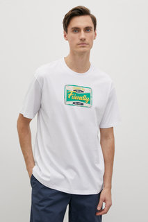 Футболка мужская Finn Flare FSD21052-2P белая S