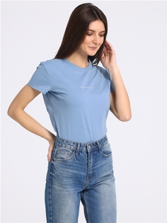 Футболка женская Апрель 1ЖДФК4251001 голубая 88/164