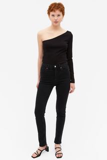 Джинсы женские Monki 1138884002 черные S (доставка из-за рубежа)