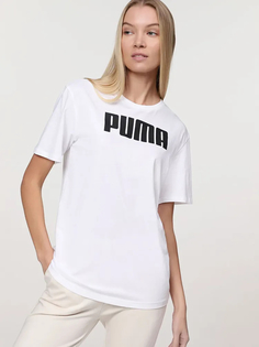 Футболка женская PUMA Ess Bf Tee W белая M