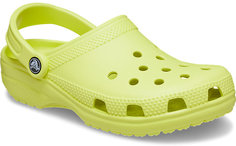 Шлепанцы унисекс Crocs Classic 10001-738 желтые 37-38 RU