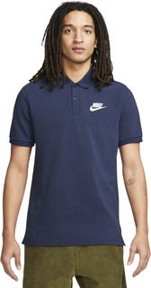 Футболка мужская Nike M Sportswear Polo Matchup Pique Shirt синяя S
