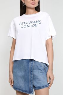Футболка женская Pepe Jeans London PL505437 белая M