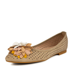 Балетки женские INSTREET 201-31WA-76 бежевые 38 RU